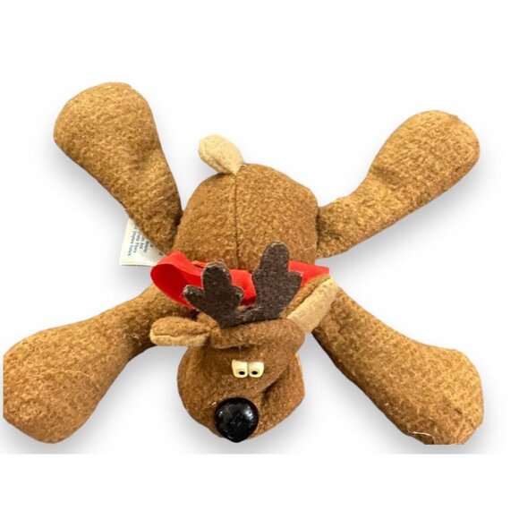 Hallmark Stores Rodney Reindeer 8" Plush Vintage 70s Original Version Rare - Picture 2 of 6
